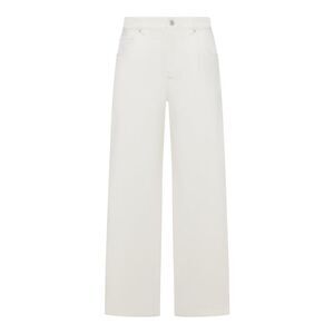 Brunello Cucinelli Women Wide Leg Cotton Trousers